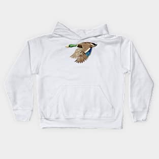 Mallard Duck Kids Hoodie